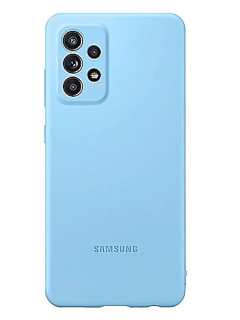 Samsung Silicone Cover Galaxy A52 Blue