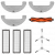 Dreame D10 Plus gen2 Accessories Kit RAK42