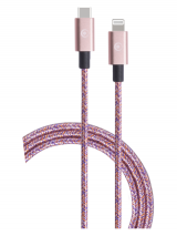 BigBen Зарядный плетеный кабель Type C 2m / 3A