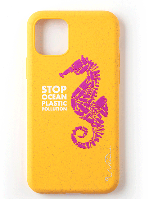 Wilma iPhone 11 Pro “Stop Plastic Seahorse” vāciņš