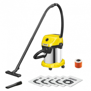 Karcher Putekļu sūcējs slapjai un sausai uzkopšanai WD 3 S V-17/4/20 + 4 FB
