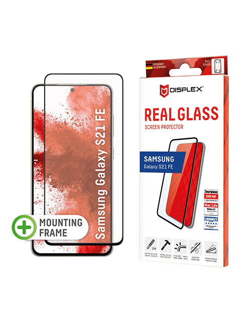 Displex Samsung Galaxy S21 FE 3D stikla aizsargvāciņš