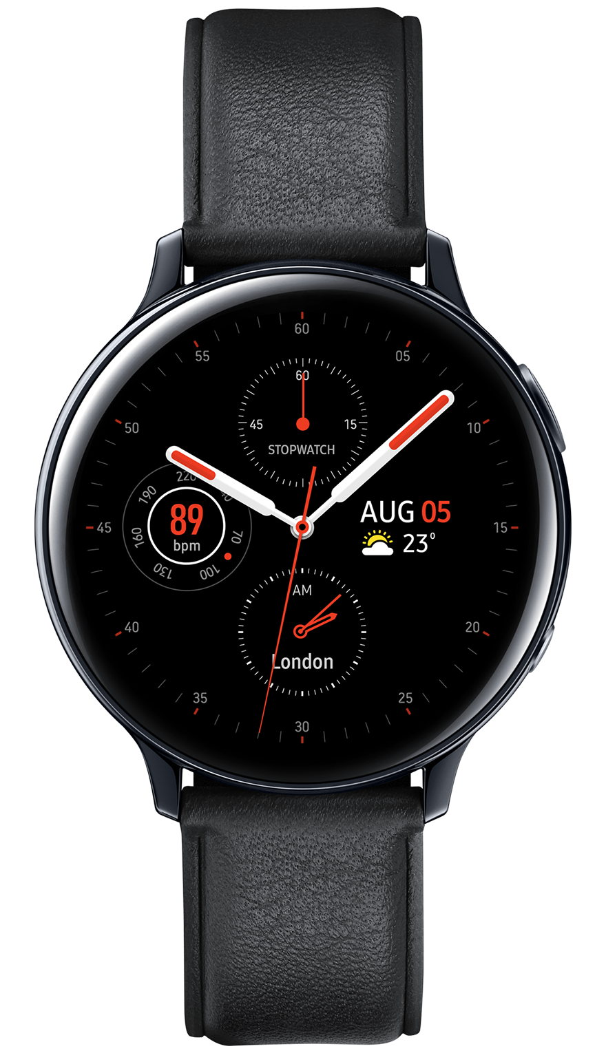 Samsung Galaxy Watch Active 2 Stainless BT 44mm | Tele2