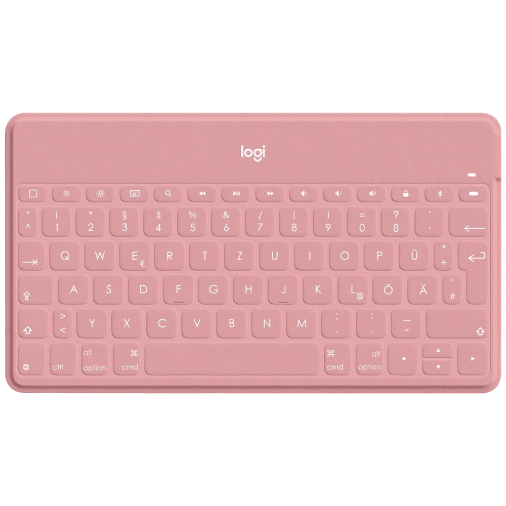 Logitech Keys To Go Keyboard UK Pink