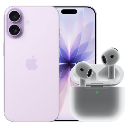 Apple iPhone 17 256GB + AirPods 4