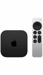 Apple TV 4K Wi‑Fi + Ethernet 128GB storage