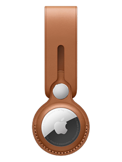 Apple Кожаный брелок для AirTag Loop