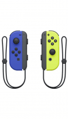 Nintendo Switch Joy-Con Pair of Controllers - Blue/Neon Yellow / 10002919