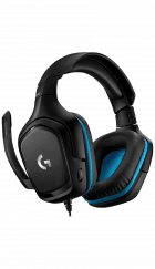 Logitech G432 WiRed Gaming Headset USB, 3.5mm