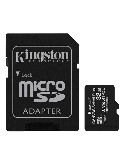 Kingston 32GB micSDHC Card + ADP