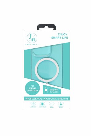 Just must Transparent back cover iPhone 16 Pro Max