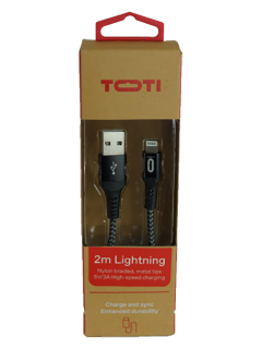 TOTI USB uz Lightning 2 m vads