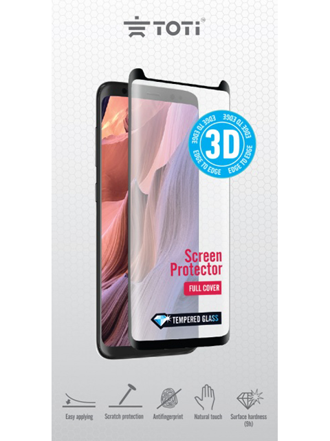 TOTI iPhone 12/12 Pro защитное стекло 3D Full Cover