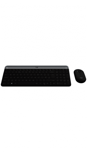 Logitech Slim Wireless Keyboard and Mouse Combo MK470
