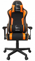 Gembird Gaming chair black/orange